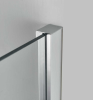 Душевой уголок Alpha VSR-3AL8015CL, 1500*800, хром, стекло прозрачное - Gidratop.ru изображение