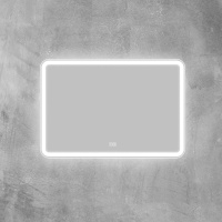 Зеркало со встроенным светильником, сенсорным выключателем и подогревом SPC-MAR-900-600-LED-TCH-WARM, 12W, 220-240V, 900x30x600 - Gidratop.ru изображение