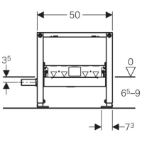 Инсталляция Geberit Duofix 111.593.00.1 для душевого трапа - Gidratop.ru изображение