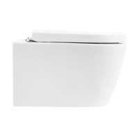 Унитаз подвесной безободковый BelBagno MARINO BB105CHR/BB865SC - Gidratop.ru изображение