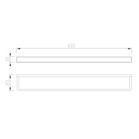 Полотенцедержатель ABBER Westen AA1755G золото матовое - Gidratop.ru изображение