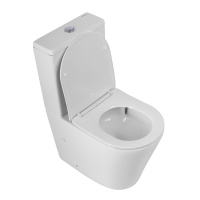 Унитаз-компакт безободковый BelBagno FLAY-TOR BB2149CP-TOR/SC/BB2149T - Gidratop.ru изображение