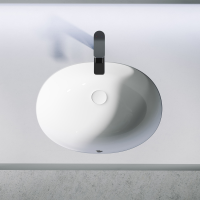 Раковина встраиваемая под столешницу CERAMICANOVA Element 520x380x150 мм, с крепежом и шаблоном для установки, арт. CN6076 - Gidratop.ru изображение