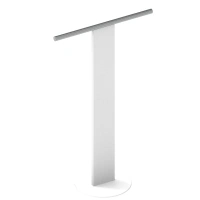 Полотенцедержатель Keuco 04987510101, напольный, цвет белый/хром - Gidratop.ru изображение