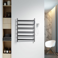 Полотенцесушитель электрический WONZON & WOGHAND ESSEN, Темный графит (WW-A405-GM) - Gidratop.ru изображение