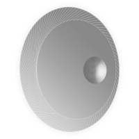 Зеркало с увеличительным зеркалом и со встроенной LED подсветкой 45011, 100х100 - Gidratop.ru изображение