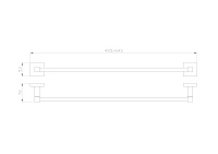 Вешалка для полотенец WONZON & WOGHAND POLO, Хром (WW-8912) - Gidratop.ru изображение