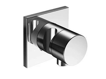 Переключатель потоков Keuco IXMO 59556 010202 на 2 потребителя, с выводом для шланга и держателем лейки