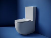 Напольный пристенный унитаз Metropol смыв Торнадо белый CN4001T - Gidratop.ru изображение