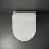 Подвесной унитаз Simple Rimless - Gidratop.ru изображение