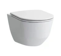 Подвесной унитаз Laufen Pro Rimless 8.2096.6.000.000.1, безободковый - Gidratop.ru изображение