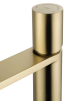 Смеситель для раковины WONZON & WOGHAND, Брашированное золото (WW-101-BG) - Gidratop.ru изображение