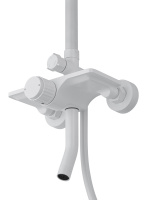 Душевая система WONZON & WOGHAND CLICK, Белый матовый (WW-N3S962-MW) - Gidratop.ru изображение
