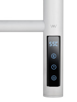 Полотенцесушитель электрический WONZON & WOGHAND BONN, Белый матовый (WW-AL409-MW) - Gidratop.ru изображение