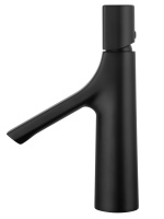 Смеситель для раковины WONZON & WOGHAND The ONE, Черный матовый (WW-H010-MB) - Gidratop.ru изображение