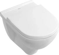 Подвесной безободковый унитаз Villeroy&Boch O.novo 5660R001, альпийский белый - Gidratop.ru изображение