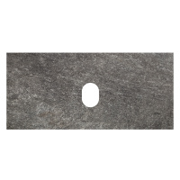 Столешница из керамогранита без отверстия под смеситель 1016х468 KEP-100-GRN-W0 Granito - Gidratop.ru изображение