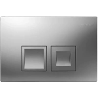 Клавиша Geberit Delta 115.135.46.5 35, хром матовый - Gidratop.ru изображение