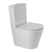 Унитаз-компакт безободковый BelBagno FLAY-TOR BB2149CP-TOR/SC/BB2149T - Gidratop.ru изображение