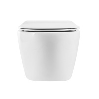 Унитаз подвесной безободковый BelBagno PROSPERO BB507B/BB2020SC - Gidratop.ru изображение