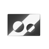 Система инсталляции для унитазов CERAMICANOVA Balance с кнопкой смыва Circle, цвет хром глянцевый, с креплениями, арт. CN121001CH - Gidratop.ru изображение