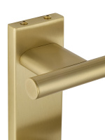 Полотенцесушитель электрический WONZON & WOGHAND NÜRNBERG, Брашированное золото (WW-AL345-BG) - Gidratop.ru изображение