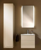 Тумба под раковину Keuco Royal Reflex 34090 220002 подвесная 50 см, магнолия, петли справа - Gidratop.ru изображение