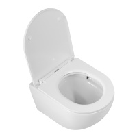 Унитаз подвесной безободковый с сиденьем CEZARES RELAX CZR-38088-49-TH-TOR/SC - Gidratop.ru изображение