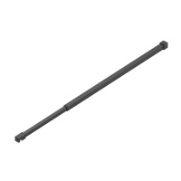 Душевая перегородка BelBagno KRAFT-L-1-120-C-NERO - Gidratop.ru изображение