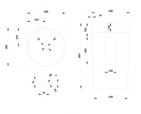Раковина отдельностоящая ABBER Stein AS2501-H белая матовая - Gidratop.ru изображение