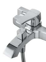 Смеситель для ванны с душем WONZON & WOGHAND FLEX, Хром (WW-88037072-CR) - Gidratop.ru изображение