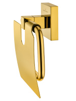 Держатель для туалетной бумаги с крышкой WONZON & WOGHAND POLO, Темное золото (WW-8926-DG) - Gidratop.ru изображение