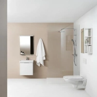 Подвесной унитаз Laufen Pro, безободковый, цвет белый, 8.2096.0.000.000.1 - Gidratop.ru изображение