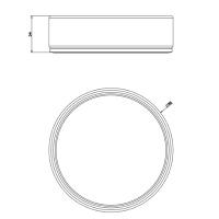 GESSI 316 мыльница настольная, цвет: белый/Black XL - Gidratop.ru изображение