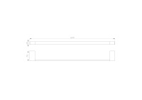 Вешалка для полотенец WONZON & WOGHAND, Хром (WW-9512) - Gidratop.ru изображение