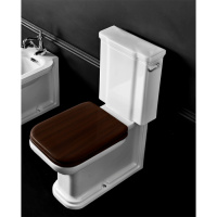 Унитаз-моноблок 68х40см, цвет: белый - Gidratop.ru изображение