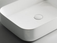 Умывальник чаша накладная прямоугольная Element 600x420x140мм - Gidratop.ru изображение