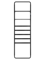 Полотенцесушитель электрический WONZON & WOGHAND DÜSSELDORF, Черный матовый (WW-A205-MB) - Gidratop.ru изображение