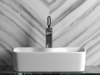 Умывальник чаша накладная прямоугольная Element 480x370x130мм - Gidratop.ru изображение