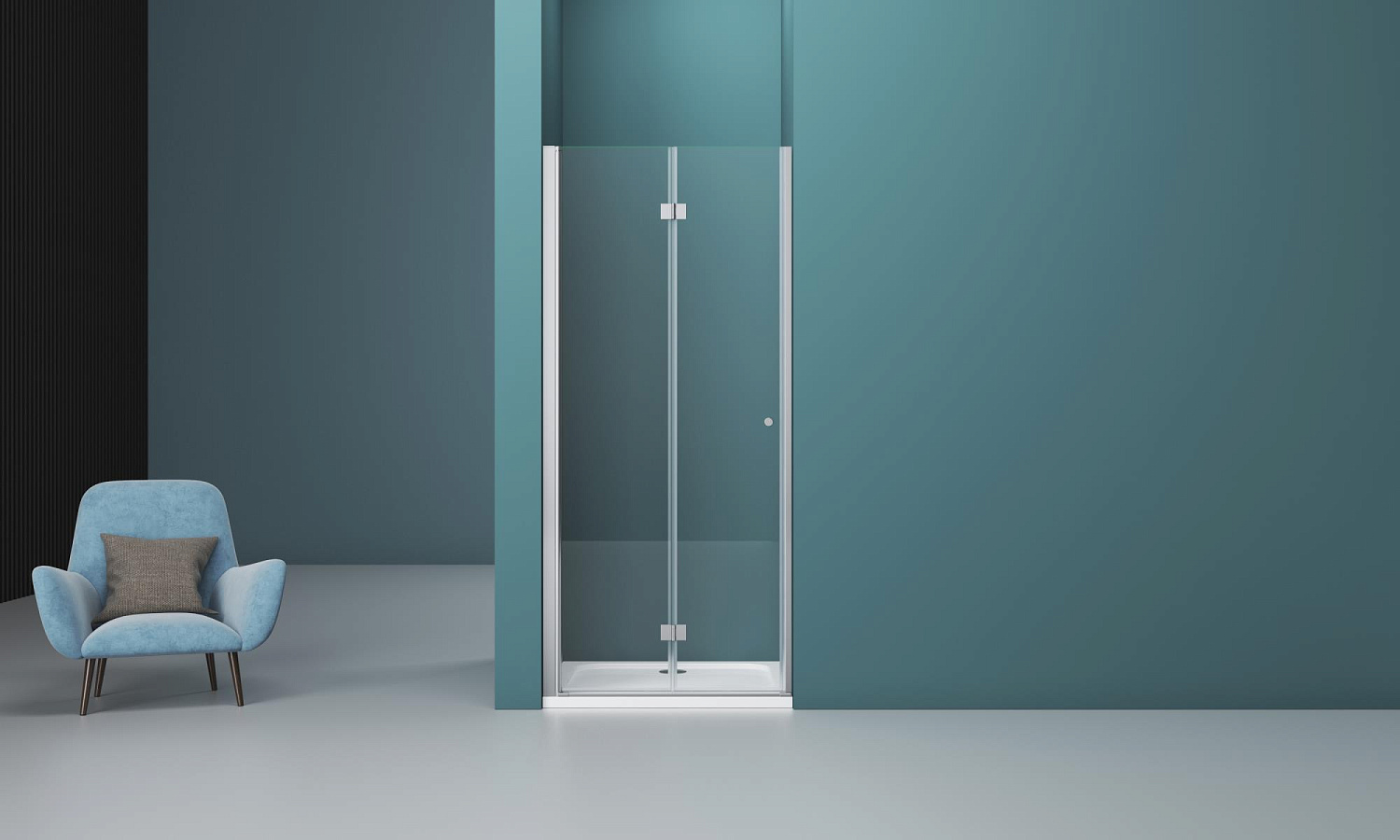 Душевая дверь BelBagno ALBANO-BS-12-100-C-Cr