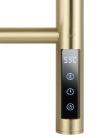 Полотенцесушитель электрический WONZON & WOGHAND BONN, Брашированное золото (WW-AL4092-BG) - Gidratop.ru изображение