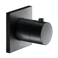 Смеситель Keuco Ixmo 59553370002 для душа, с термостатом, цвет черный матовый - Gidratop.ru изображение