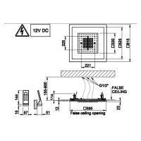 GESSI Sogni  накладная панель для арт . 57961, цвет Steel Brushed - Gidratop.ru изображение