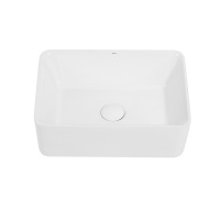 Раковина накладная ABBER Rechteck AC2212 белая - Gidratop.ru изображение