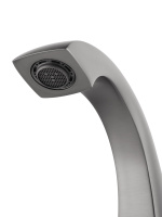 Смеситель для раковины на 3 отверстия WONZON & WOGHAND FLEX, Темный графит (WW-88083095-BGM) - Gidratop.ru изображение