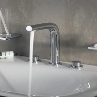 Смеситель Keuco Edition 400 51515010000 для раковины, с донным клапаном, цвет хром - Gidratop.ru изображение