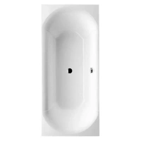Ванна квариловая Villeroy&Boch Pavia 180 х 80 см UBQ180PAV2V-01, Quaryl®, Alpin - Gidratop.ru изображение