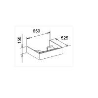 Тумба под раковину Keuco Edition 300 30362003900, 65 см, цвет антрацит - Gidratop.ru изображение