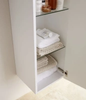 Шкаф-пенал высокий Laufen Palace New 4.0202.1.075.463.1 165x35 см - Gidratop.ru изображение