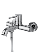 Смеситель для ванны с душем WONZON & WOGHAND TOR, Хром (WW-88037073-CR) - Gidratop.ru изображение